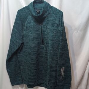 Xersion Men's Teal 1/4 Zip Jacket Size Large